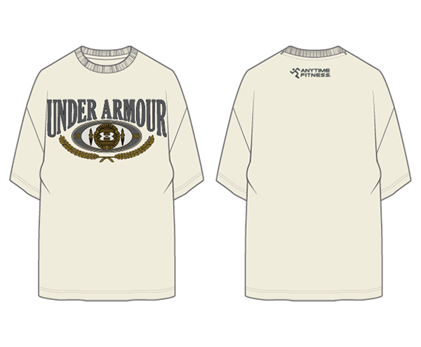 【Women: M size】UA Heavyweight Graphic Tee (Ivory)