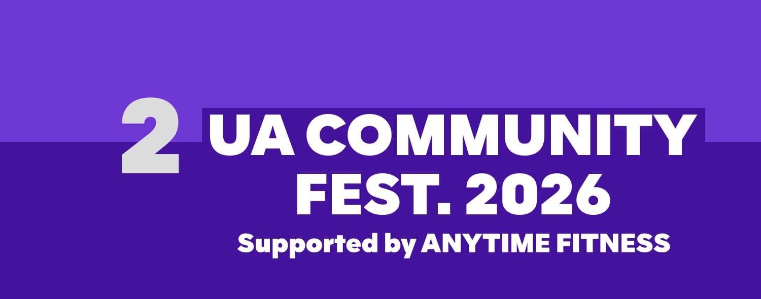 2 UA COMMUNITY FEST. 2026 Supported by ANYTIME FITNESS