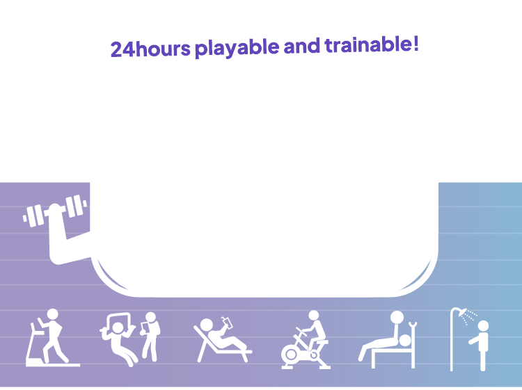 24時間 遊べる 鍛えられる