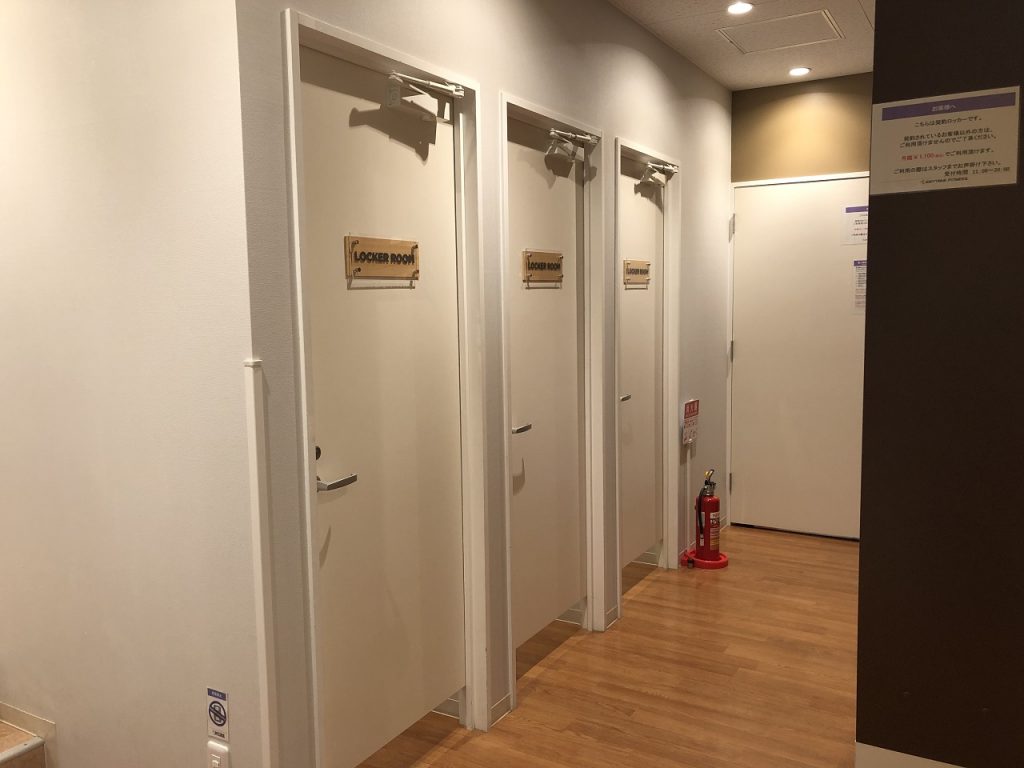 エニタイムフィットネス 武庫川店：更衣室