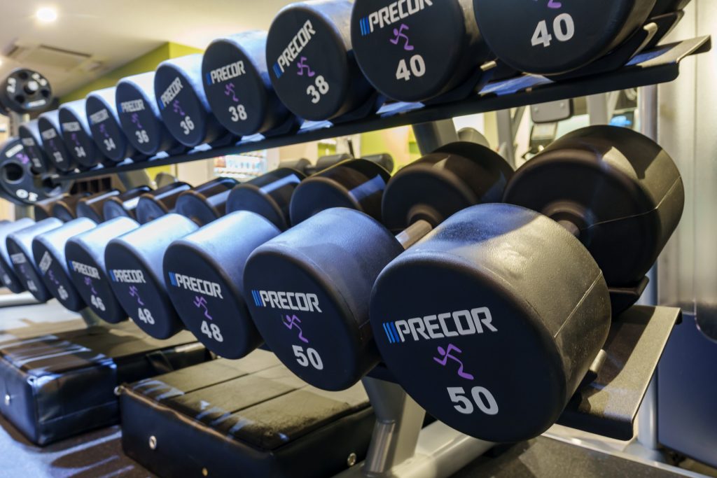エニタイムフィットネス 相武台店:ダンベル~50kg