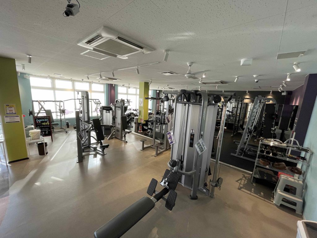 エニタイムフィットネス 宇都宮城東店:館内1F