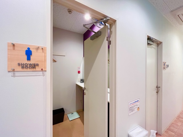 エニタイムフィットネス 新松戸7丁目店：シャワールーム(男女別計4室)