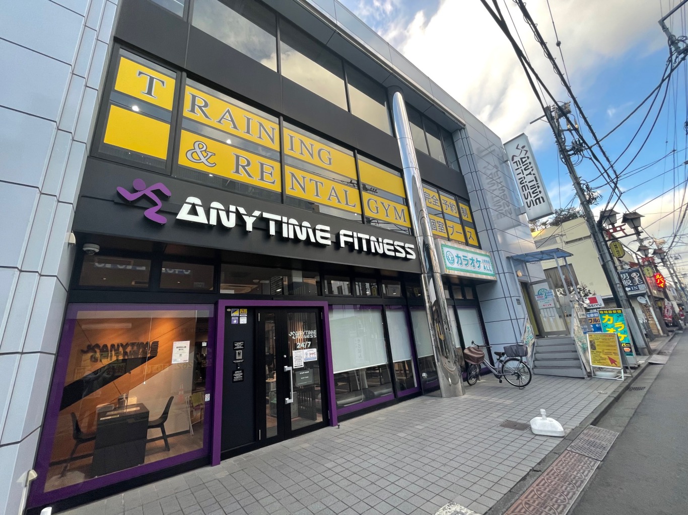 上福岡店 24時間営業のフィットネス ジム エニタイムフィットネス ふじみ野市