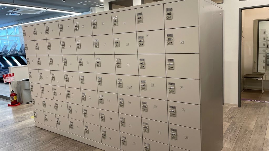 エニタイムフィットネス 和光店：契約ロッカー