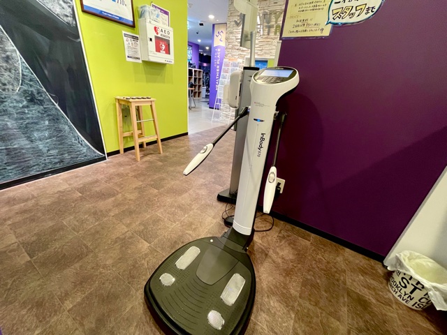 エニタイムフィットネス 和歌山加納町店:InBody(体組成計)
