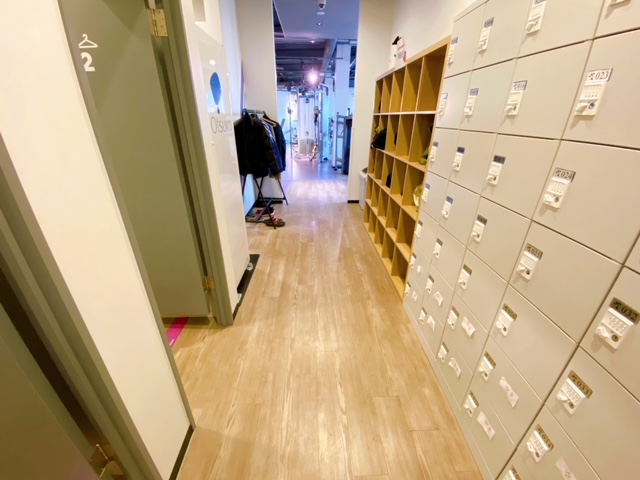 エニタイムフィットネス 上牧町店：更衣室/ロッカー