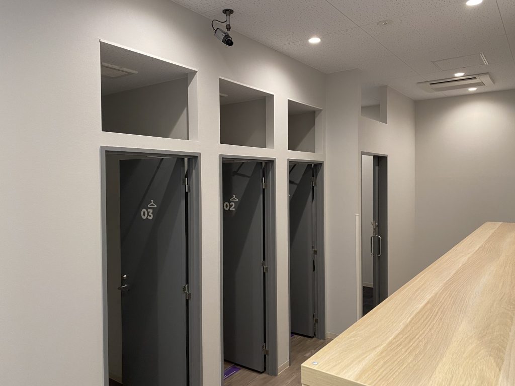 エニタイムフィットネス 館林店：更衣室