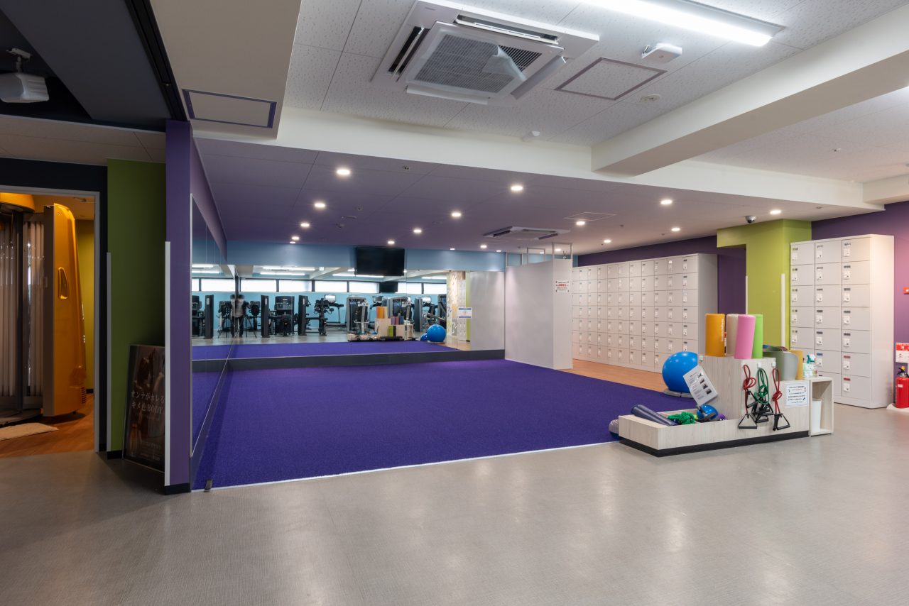 エニタイムフィットネス 五日市店：ファンクショナル、ストレッチエリア