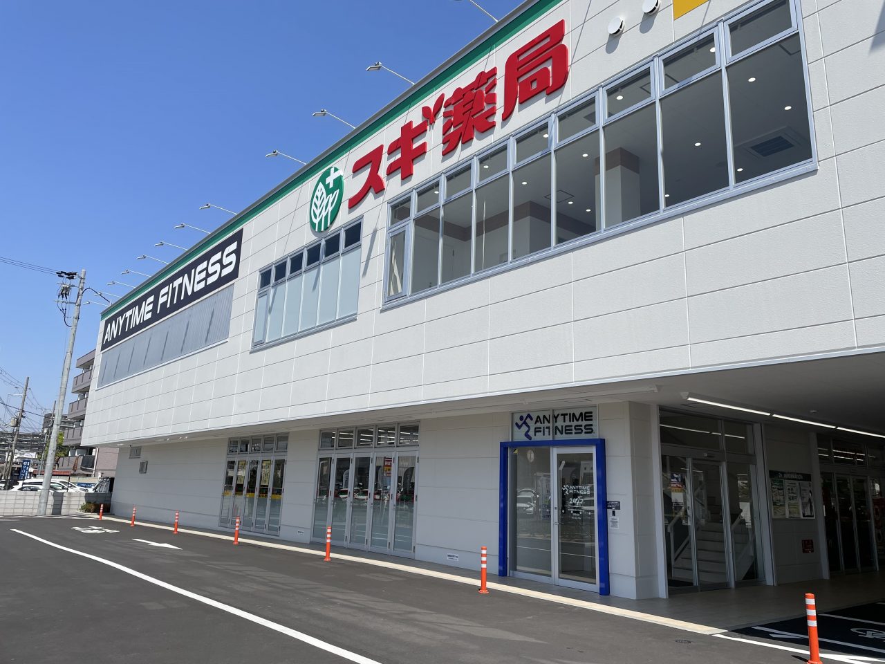 エニタイムフィットネス 堺鳳東店:一階エントランス