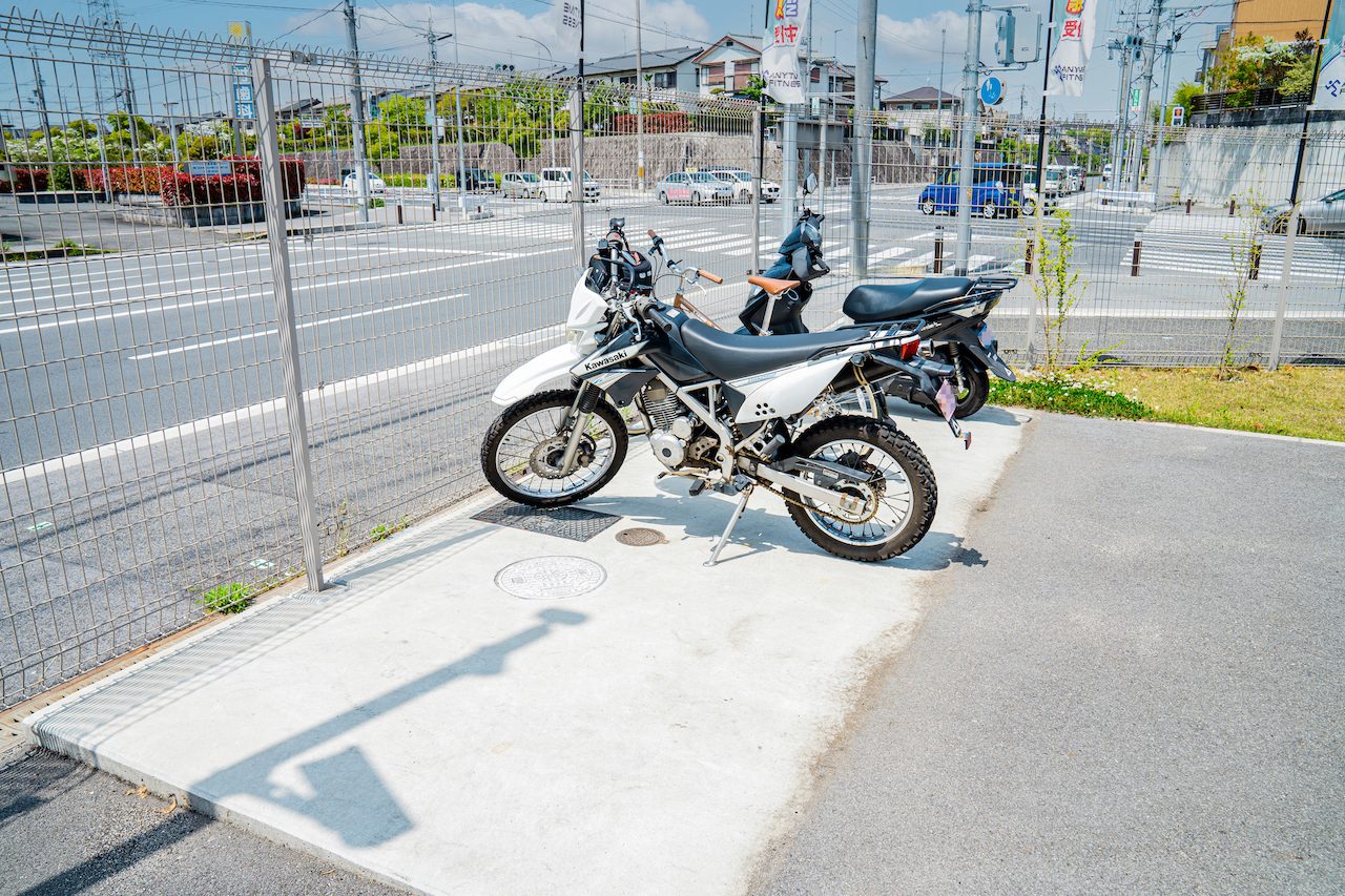 エニタイムフィットネス 奈良香芝店:駐輪場