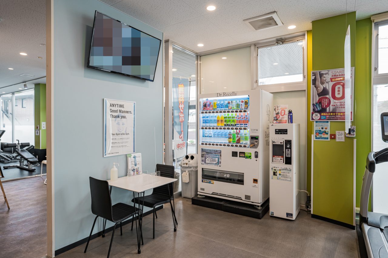 エニタイムフィットネス 泉佐野店:ゲストロビー