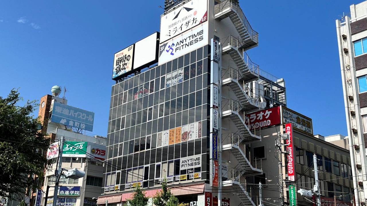 エニタイムフィットネス 金町駅前店：外観