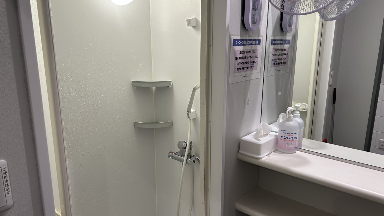 エニタイムフィットネス 高砂中島店：シャワールーム