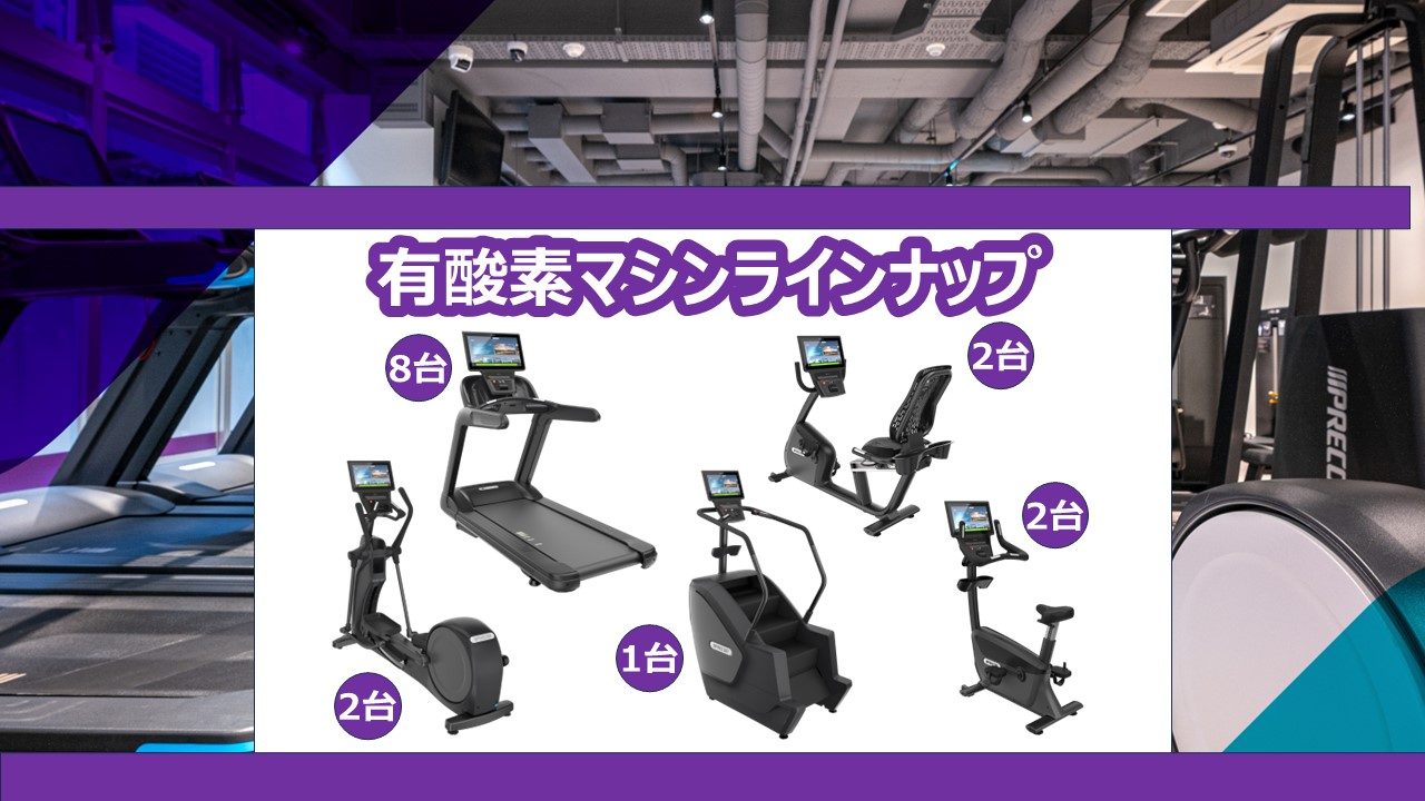 エニタイムフィットネス 三郷店:有酸素マシン