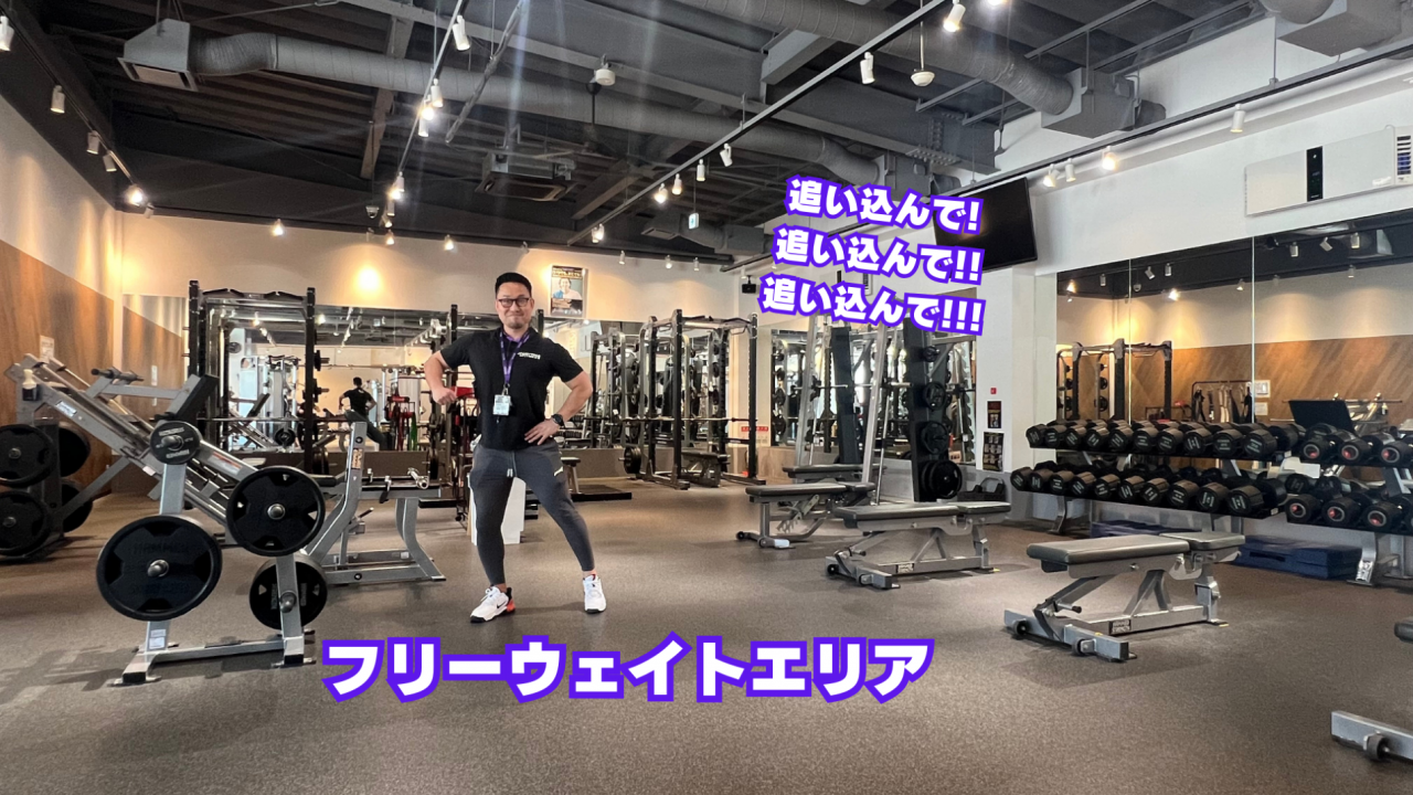 エニタイムフィットネス 金沢神谷内店:フリーウェイトエリア