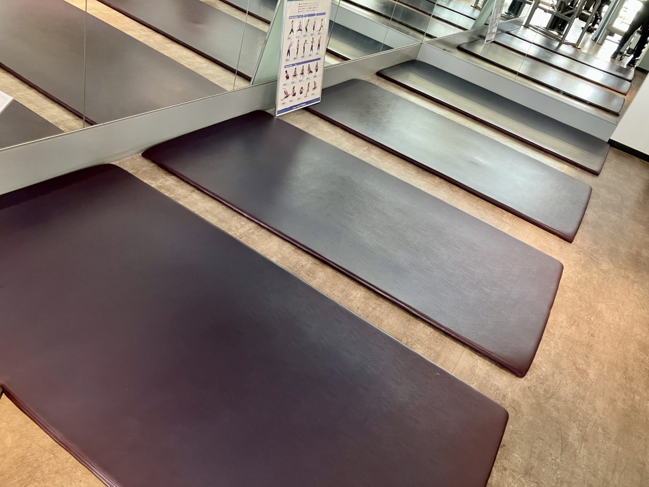 エニタイムフィットネス イオンタウン守谷店:ストレッチエリア