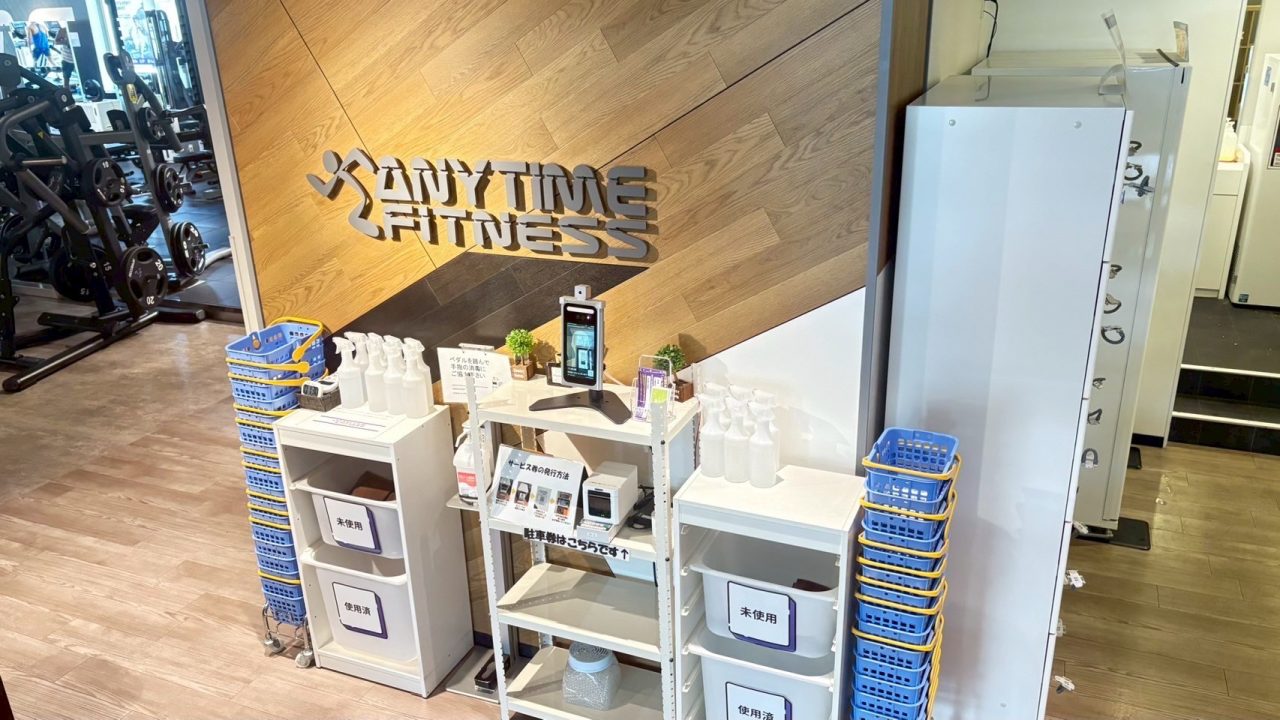 エニタイムフィットネス 高槻大畑店:ゲストロビー
