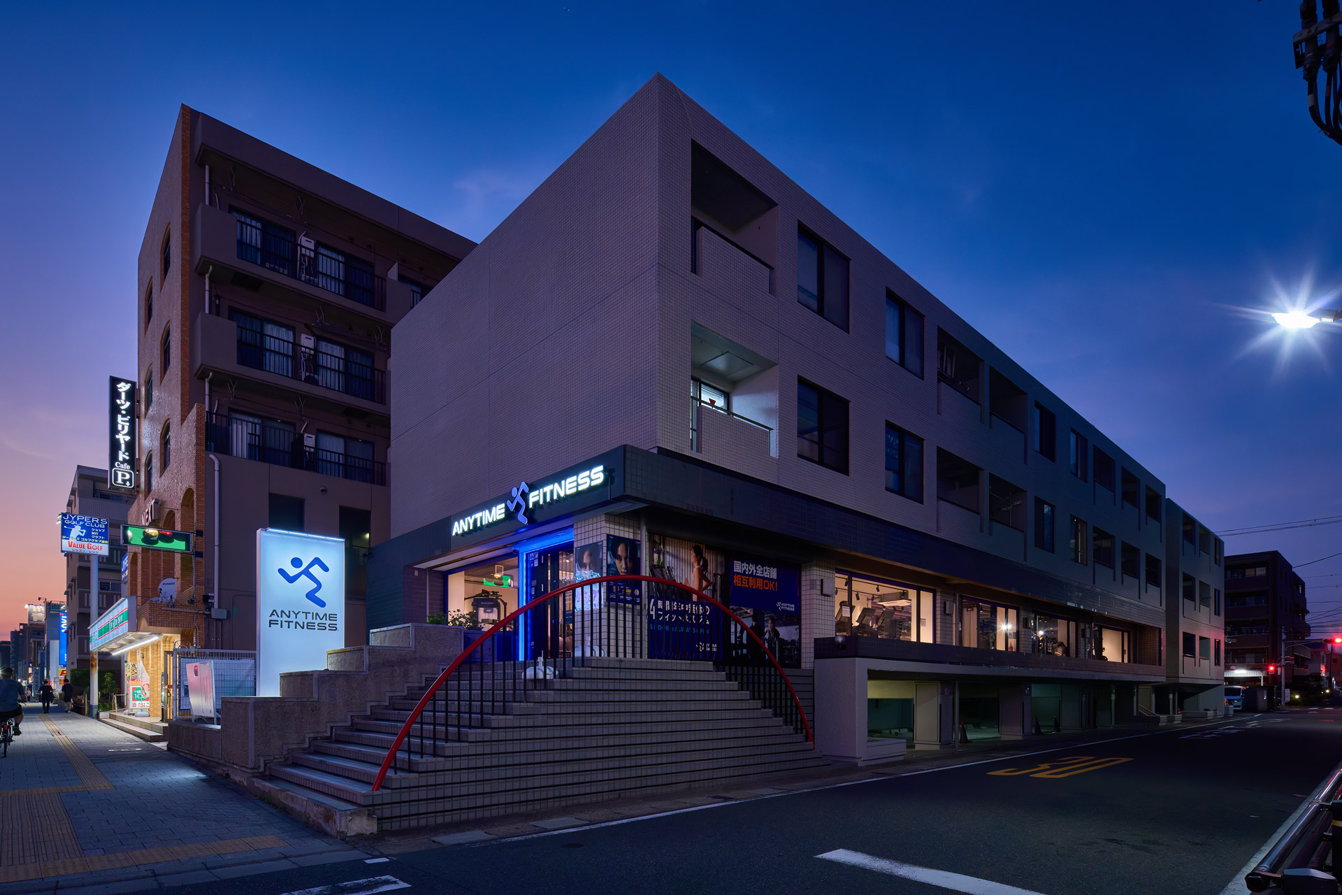 浦安やなぎ通り店｜24時間営業のフィットネス ジム｜エニタイムフィットネス・浦安市