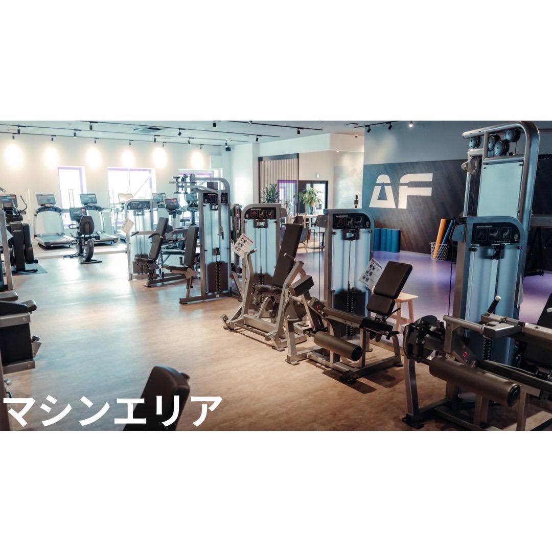 エニタイムフィットネス 半田店:初心者の方も使いやすいマシンエリア!