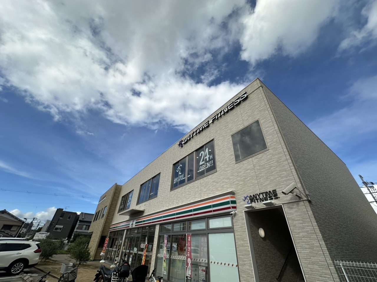 エニタイムフィットネス 長吉長原店：外観