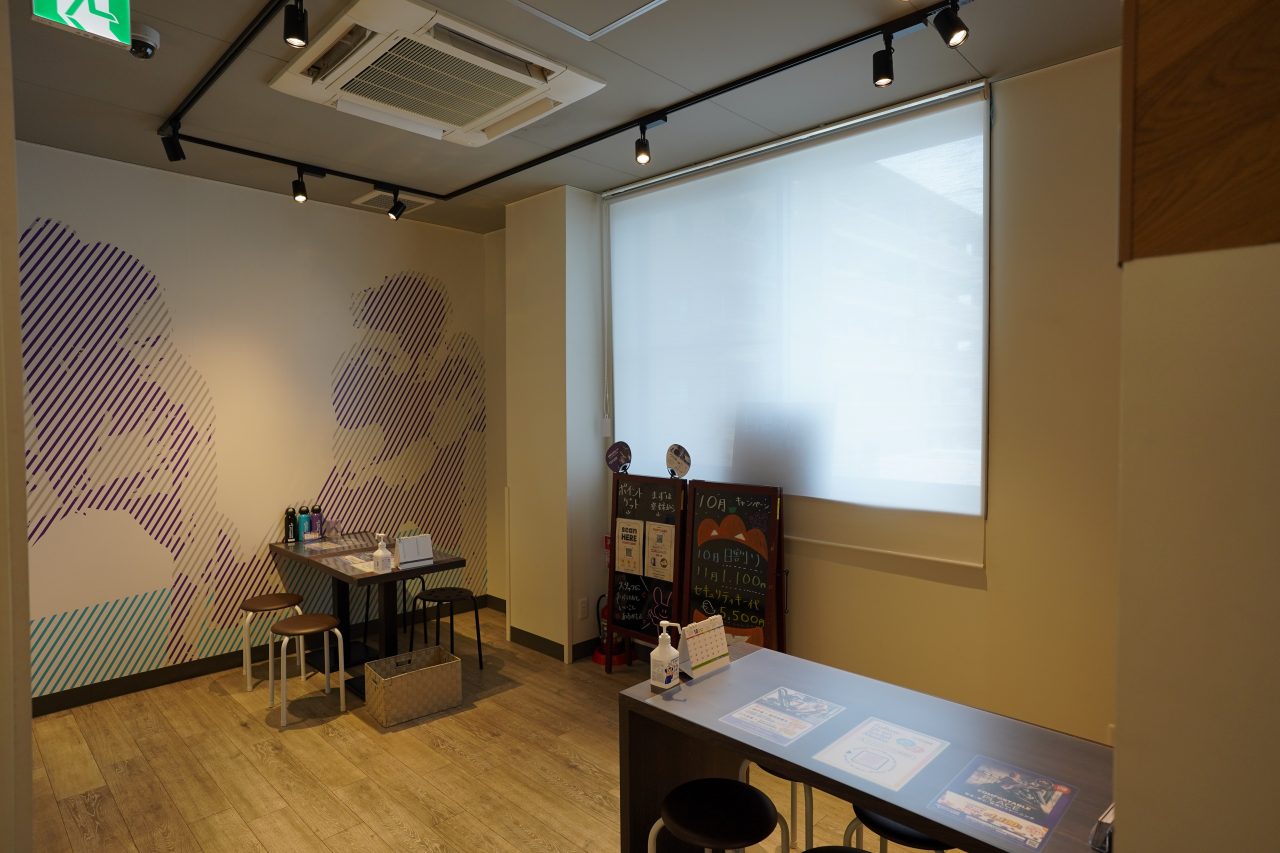エニタイムフィットネス 新宮美咲店：ゲストロビー
