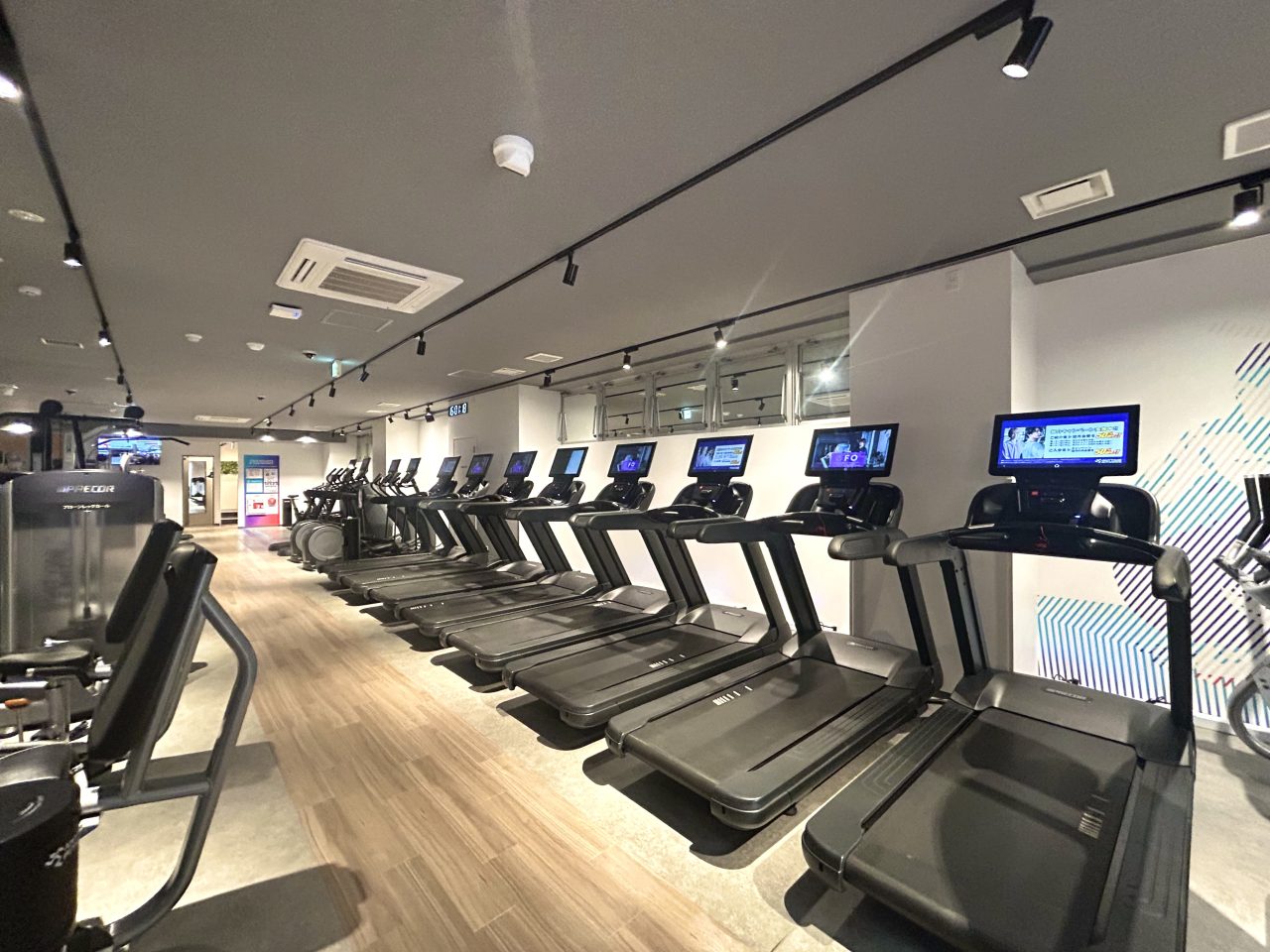 エニタイムフィットネス 西川口店:有酸素マシンエリア