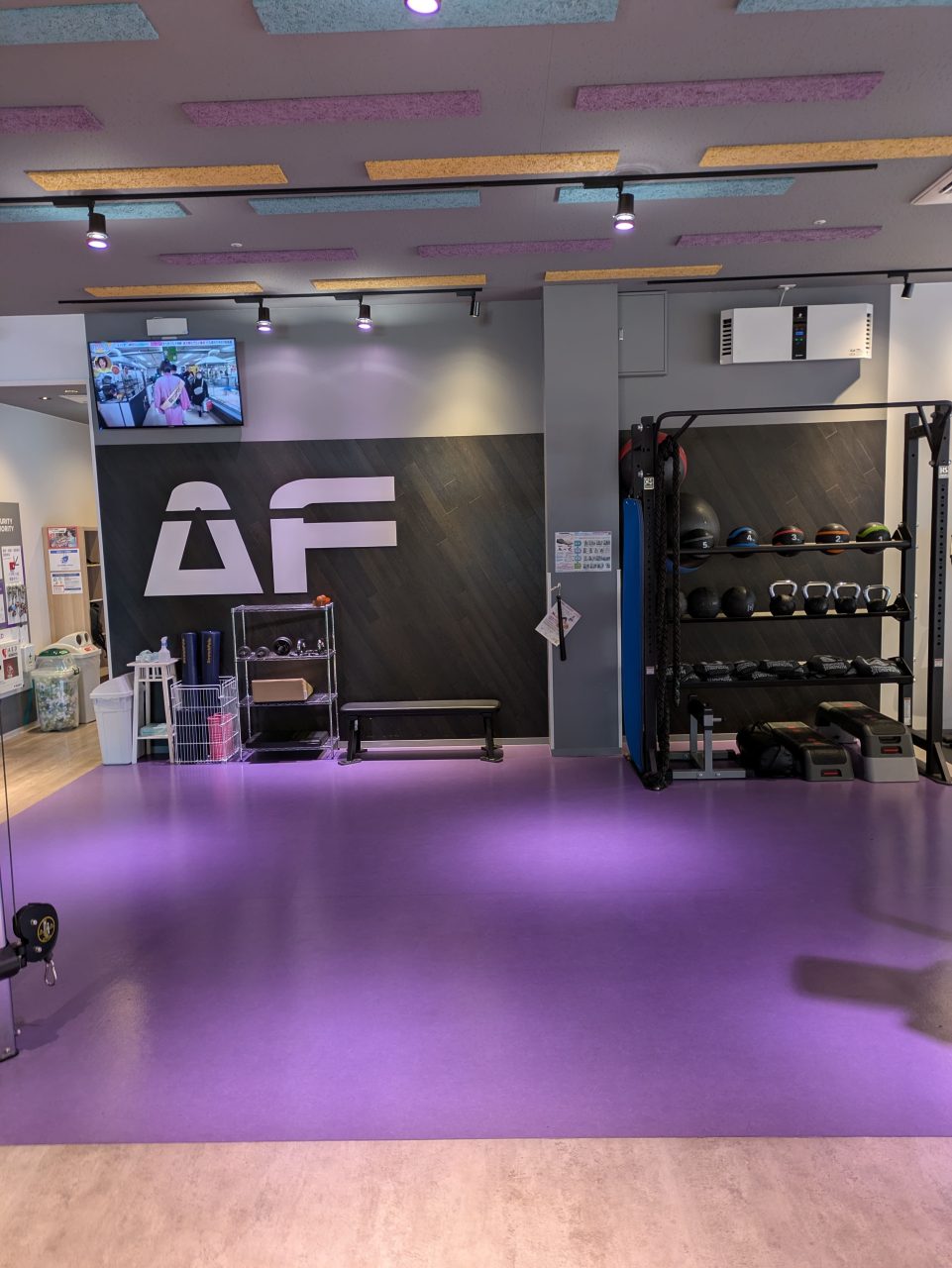 エニタイムフィットネス トリアーダ宗像店：ファンクショナルエリア