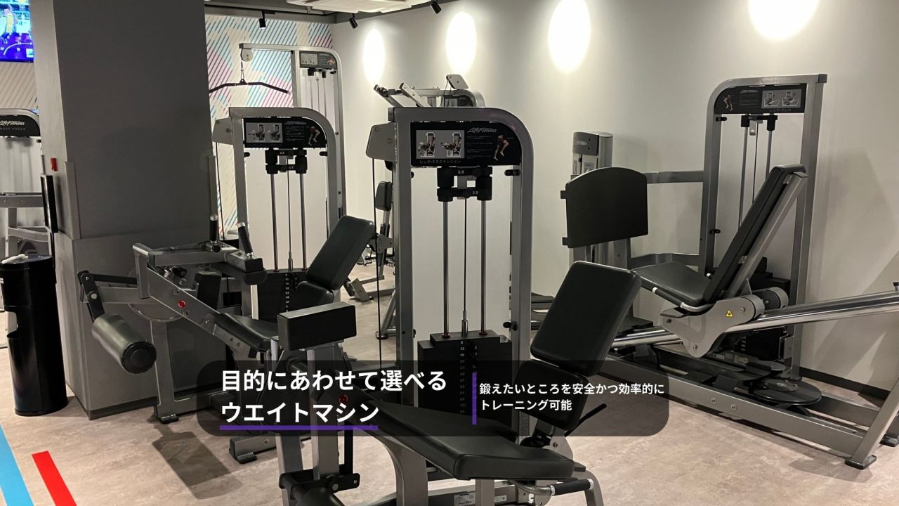 エニタイムフィットネス 池上店：マシンエリア