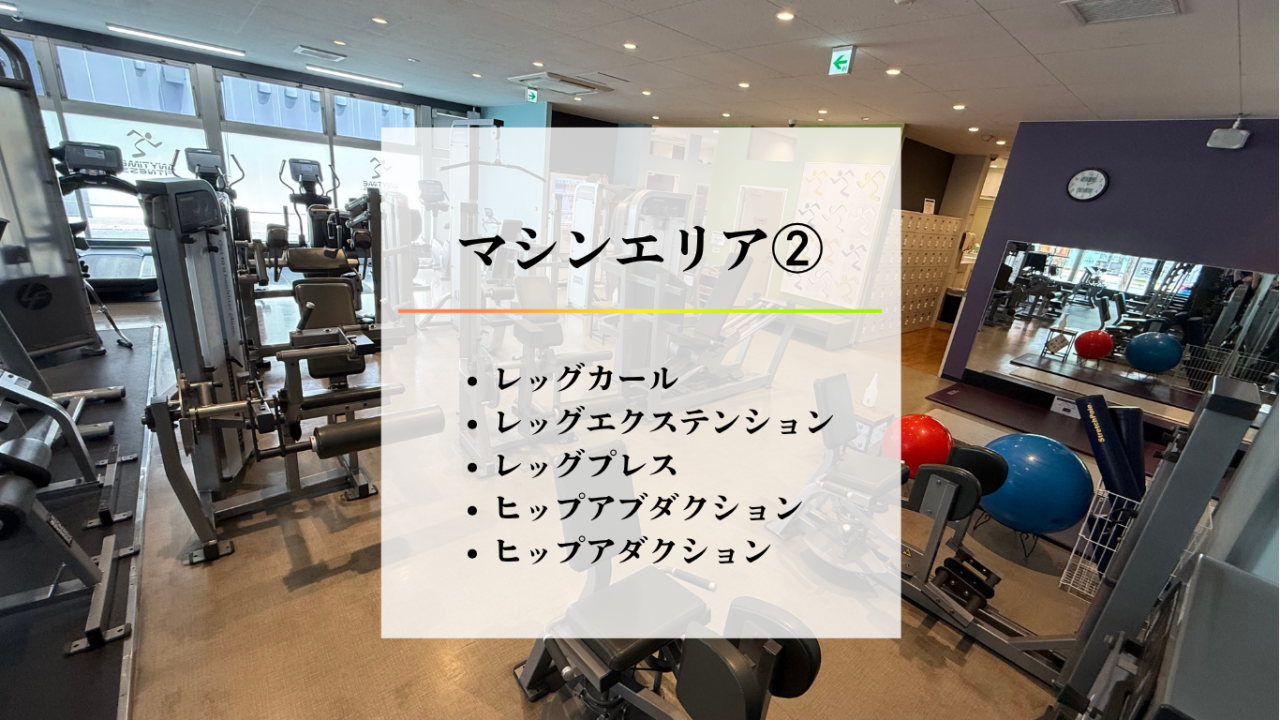 エニタイムフィットネス 岡山原尾島店：マシンエリア