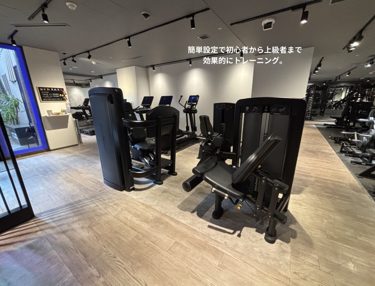 エニタイムフィットネス 新栄葵店:マシンエリア