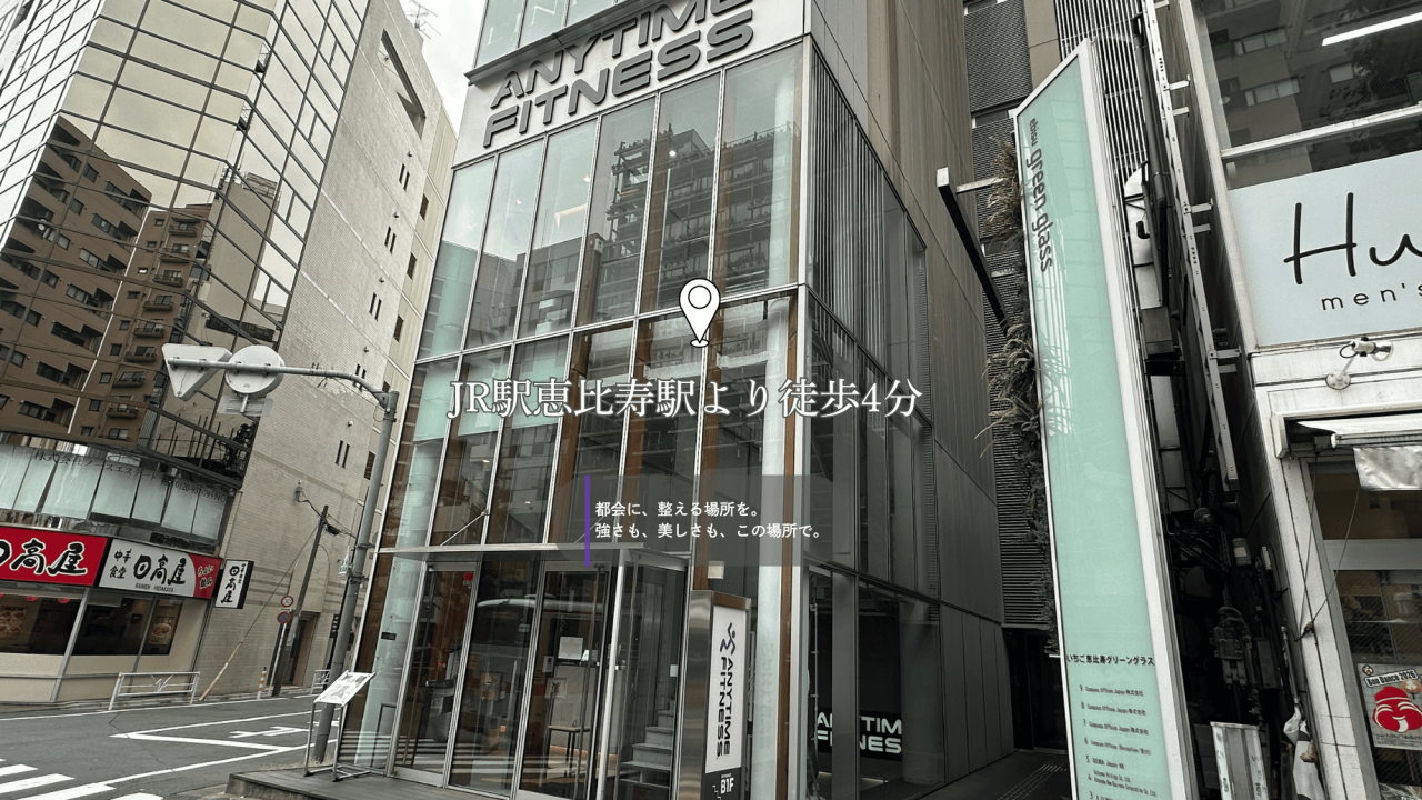 エニタイムフィットネス 恵比寿店:外観