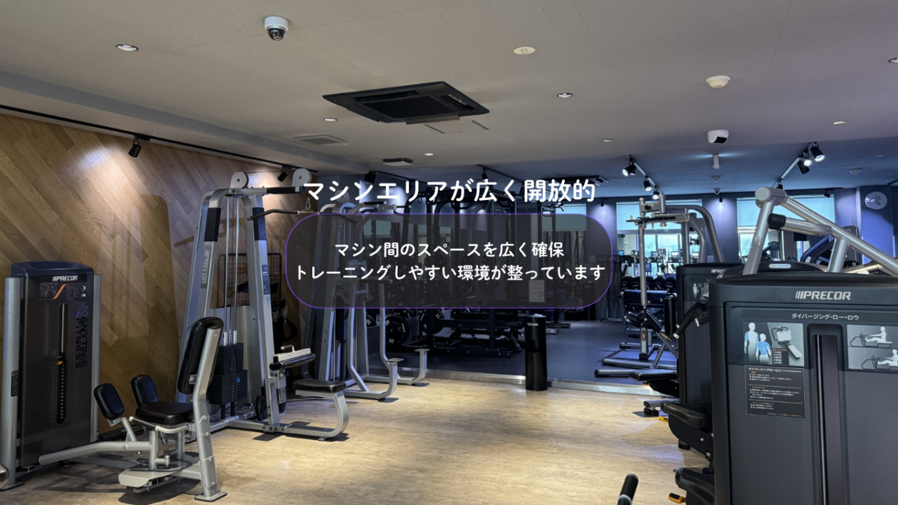 エニタイムフィットネス 雑色水門通り店:館内全体