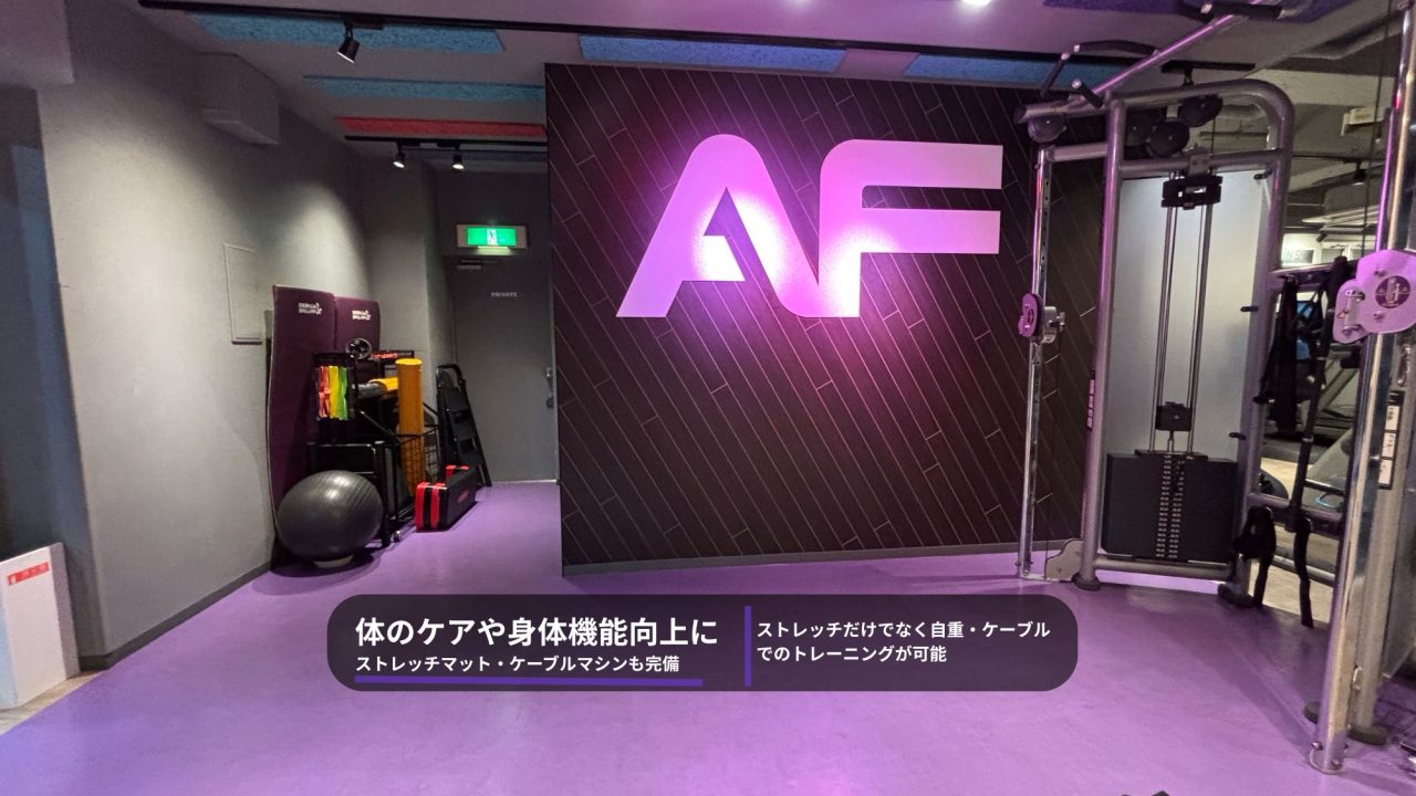 エニタイムフィットネス 池上店：ファンクショナルエリア