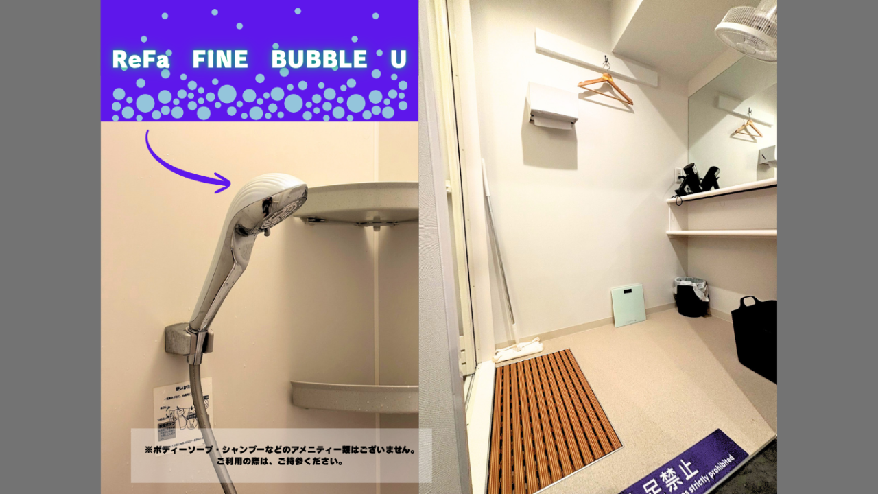 エニタイムフィットネス 学芸大学店:シャワールーム