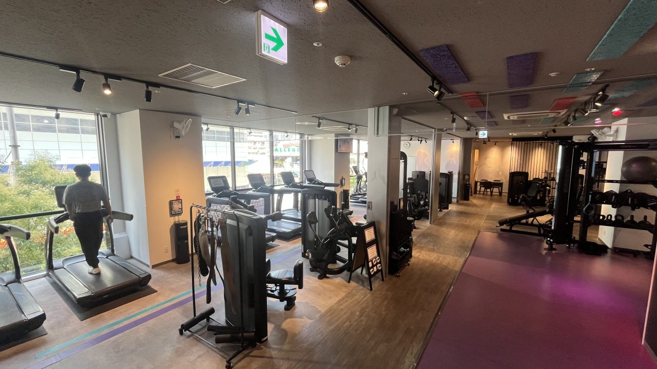 エニタイムフィットネス 松山大街道店:有酸素マシン