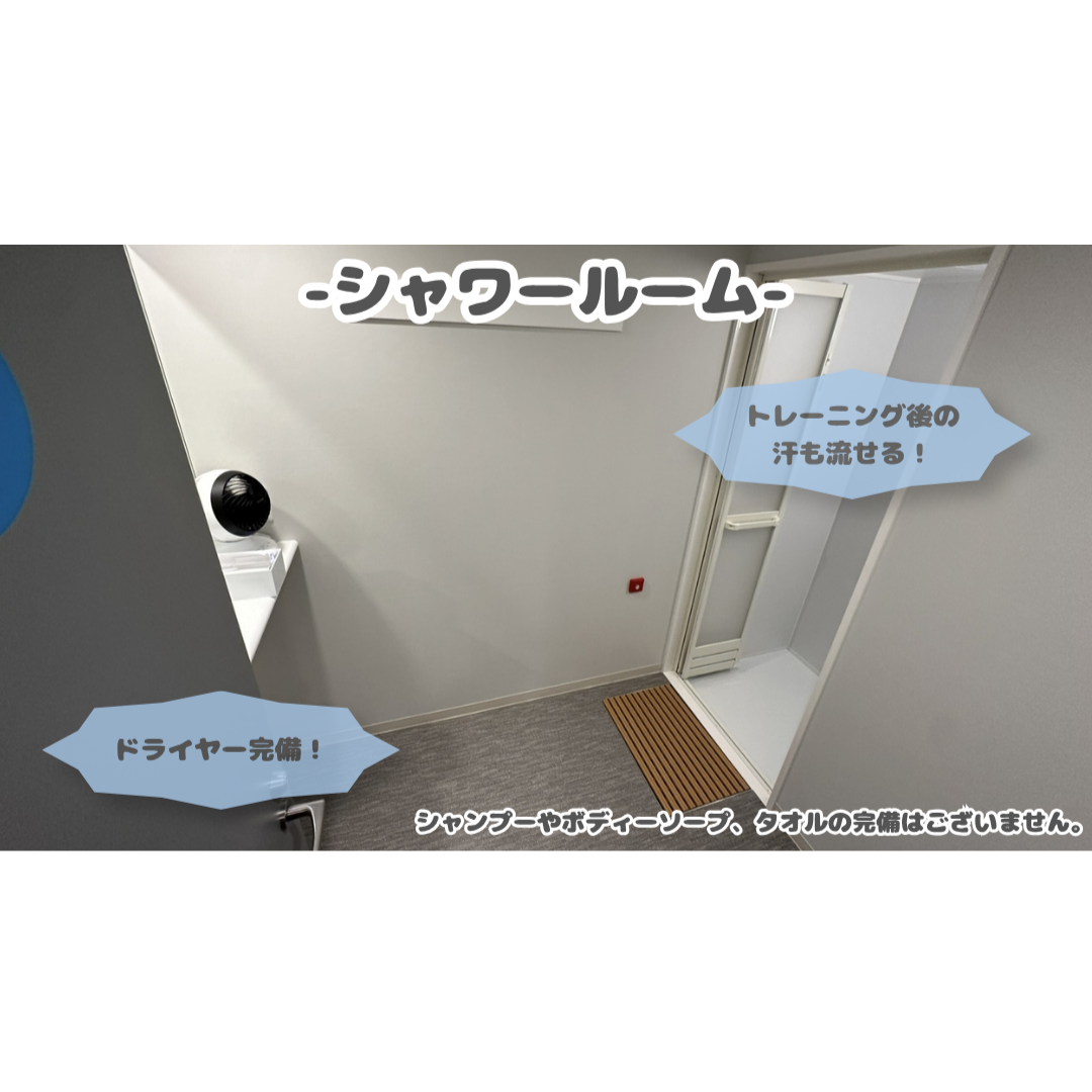 エニタイムフィットネス 西葛西店:シャワールーム