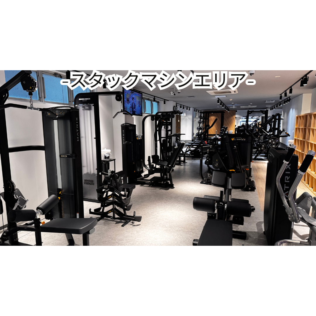エニタイムフィットネス 原木中山店:スタックマシンエリア