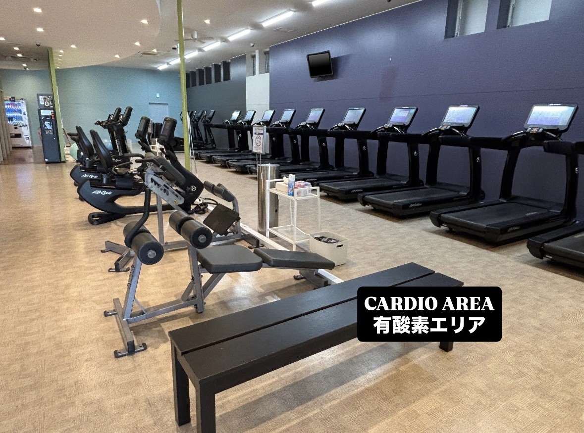 エニタイムフィットネス 大野田店：【有酸素エリア】