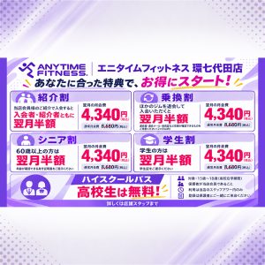 エニタイムフィットネス 環七代田店のアイキャッチ画像