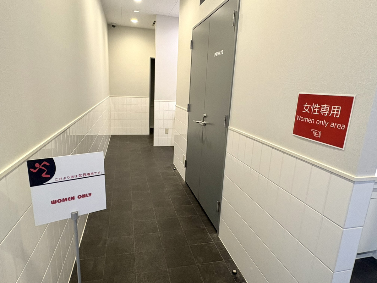 エニタイムフィットネス 袖ヶ浦駅前店:女性専用エリア